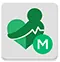 mHealth app logo