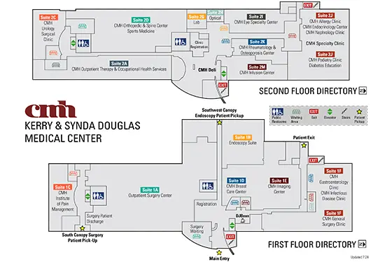 Douglas Medical Center map