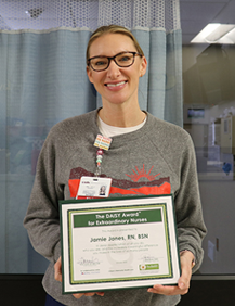 Jamie Jones, RN, CMH Intensive Care Unit